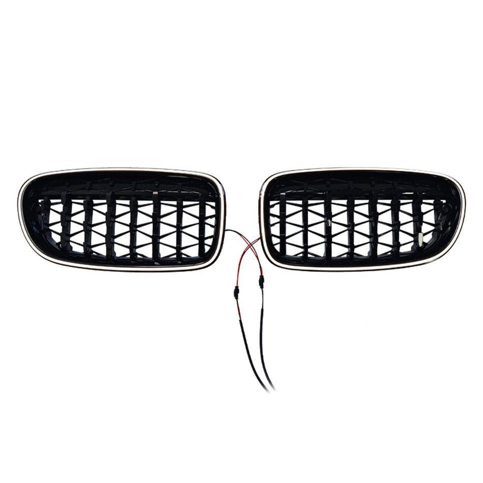 01.2009–10.2016 Für BMW 5er F10 M5 Nierengrill in Schwarz glänzend 51137203203 51137203204