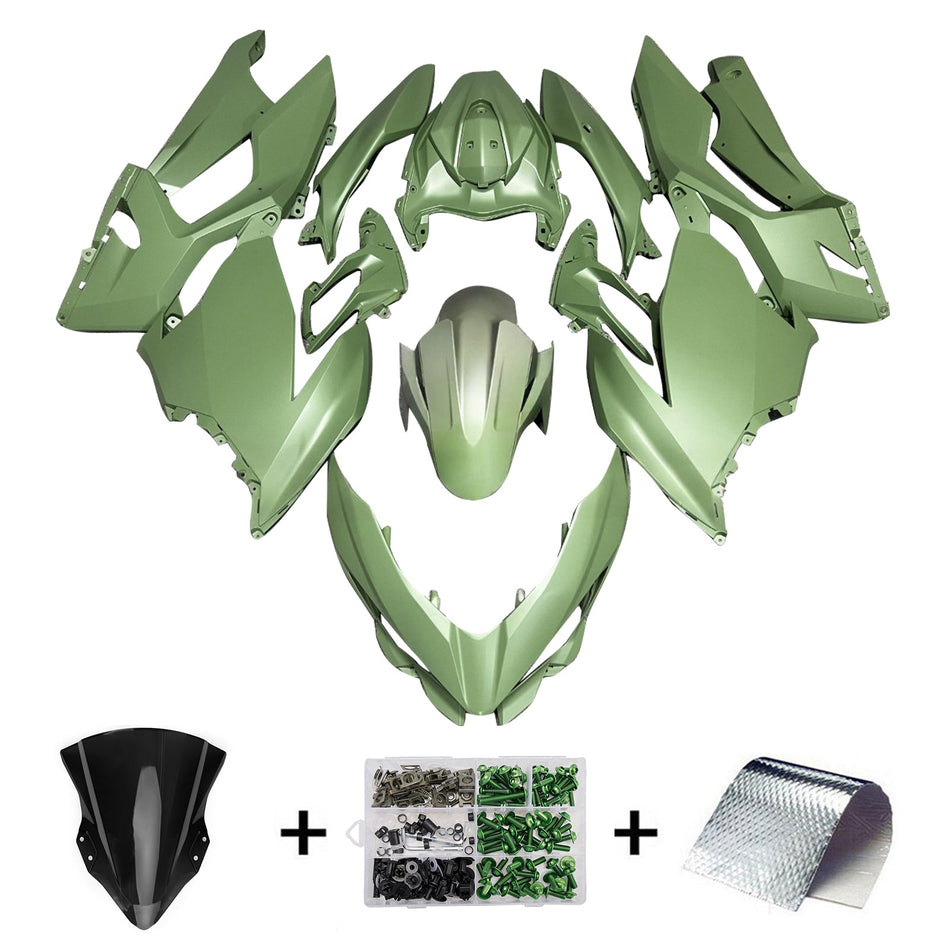 Injection Verkleidung Kit Karosserie Kunststoff ABS fit Für Kawasaki EX400 Ninja400 2018-2024