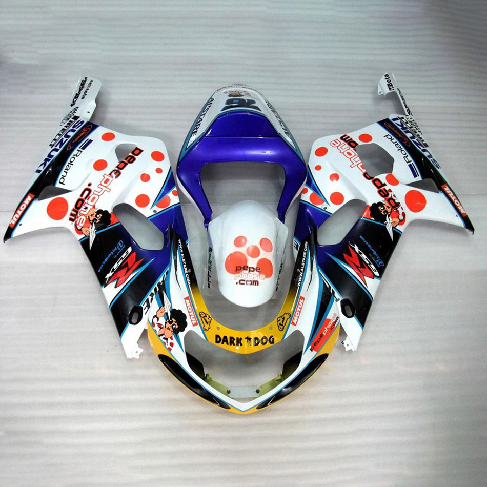 Verkleidungssatz für Suzuki GSXR600 (2001–2003) und GSXR750 (2000–2003) K1