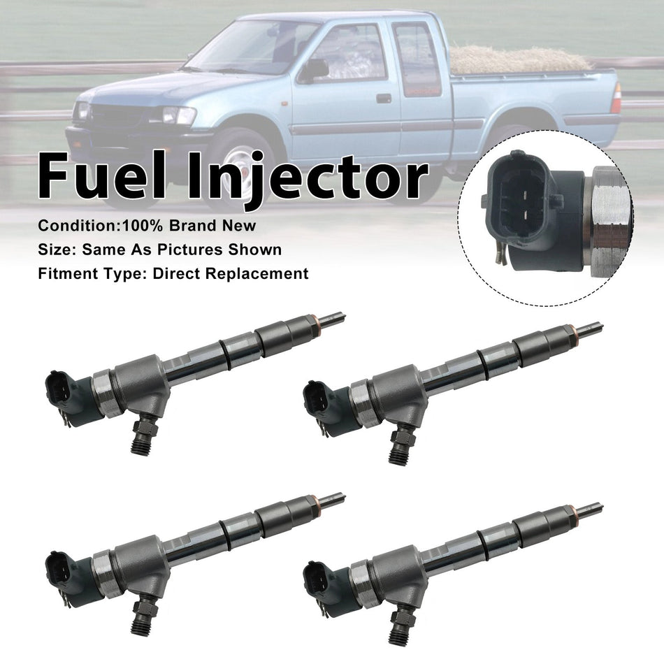 4 Stück Kraftstoffeinspritzdüsen für JMC ISUZU 4JB1 JX49ZLQ4 0445110629 0 445 110 629
