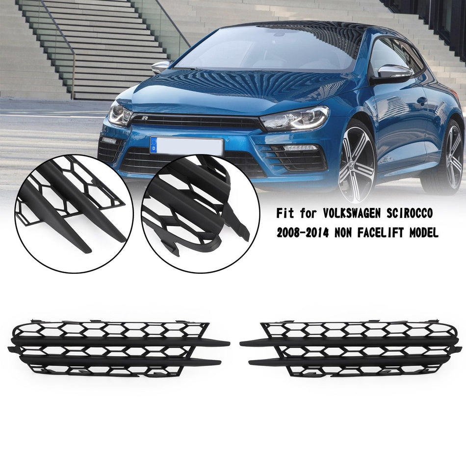 2008-2014 VW Scirocco Paar Frontsto?stange O/S unterer Grill 1K8853666B