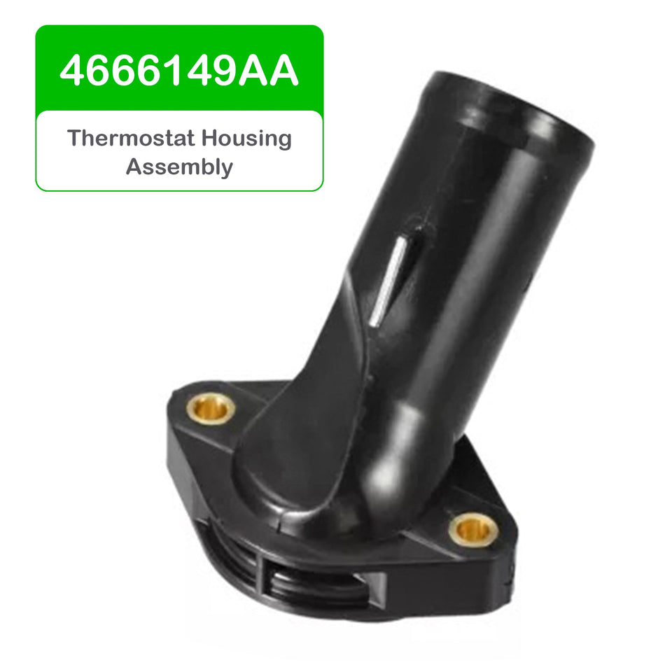 2007–2011 Jeep Wrangler JK V6 3,8 l Thermostatgehäuse-Baugruppe 4666149AA
