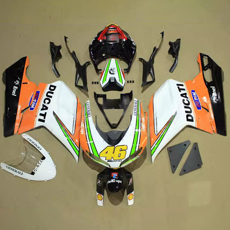 2007-2011 Ducati 1098 1198 848 Verkleidungssatz Karosserie ABS