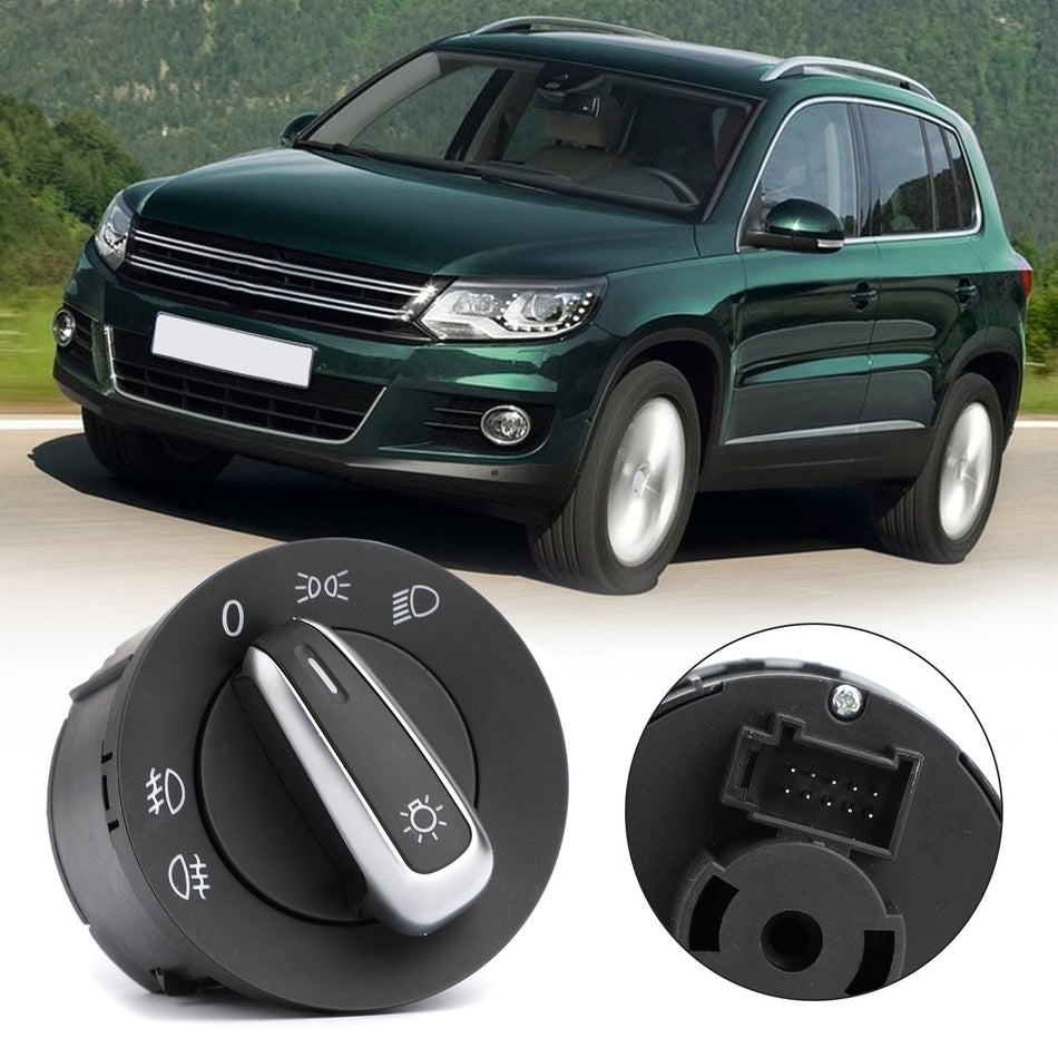 2008–2012 VW Golf MK6 Scheinwerfer und beide Nebelscheinwerfer Schalter 3C8941431C