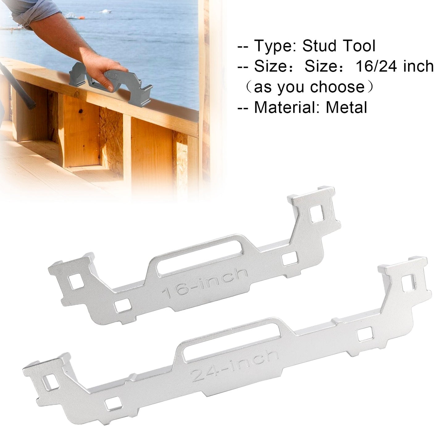 Stud Werkzeug Framing Präzision Layout Zoll 16/16/24 Wand On-Center Werkzeuge Master