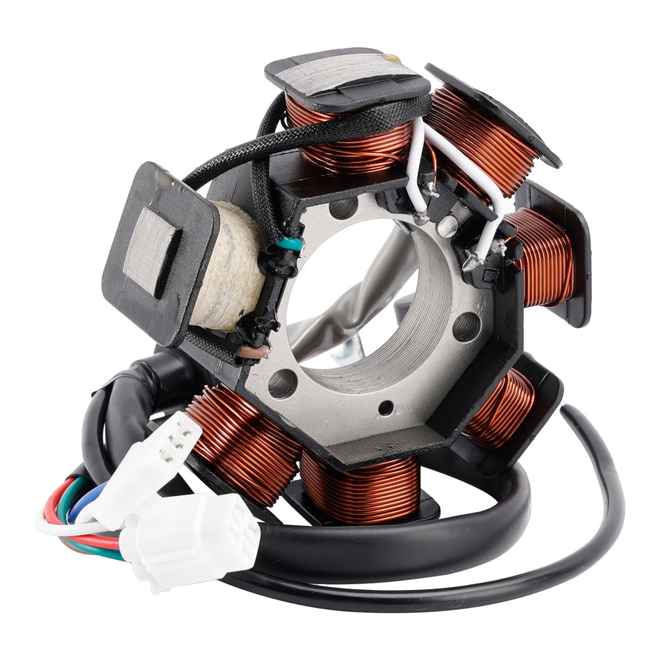 2004/2006/2008/2010/2013-2024 Yamaha YBR125 YBR125E YBR125EGS YBR125G 8 Spulen Stator Regler Gleichrichter Dichtung