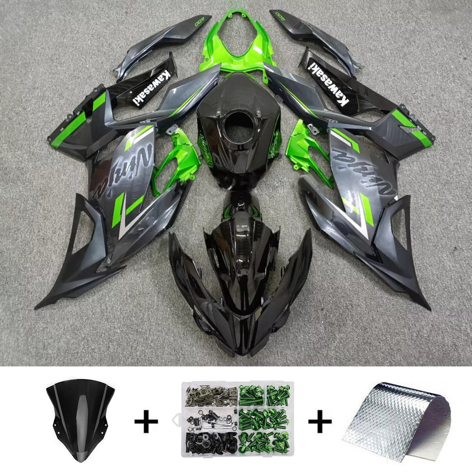 Verkleidungssatz aus ABS-Kunststoff, passend für Kawasaki EX400 Ninja400 2018-2024