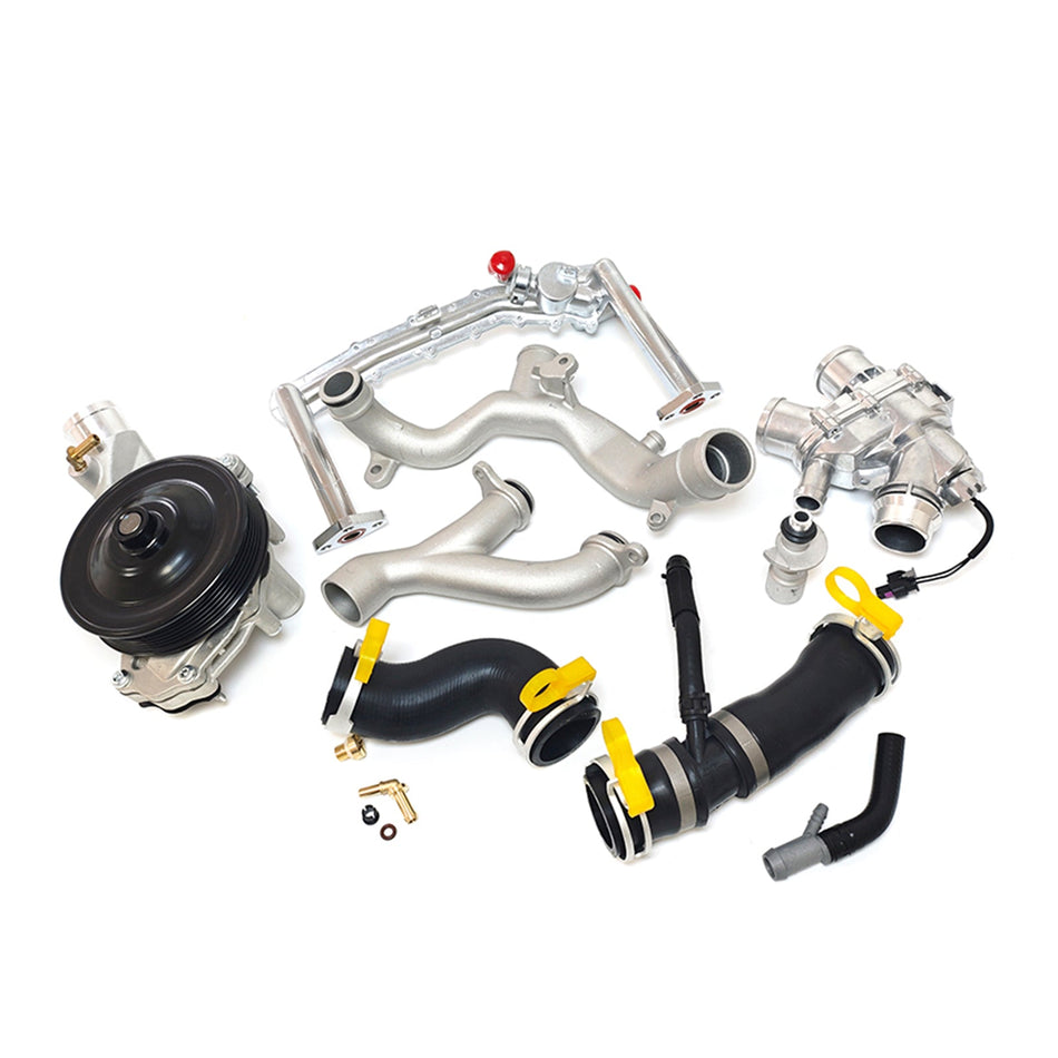 2017–2020 Jaguar F-Pace 3,0 l V6 – Gaskühlsystem-Kit, Kompressormotor LR092992 LR090630