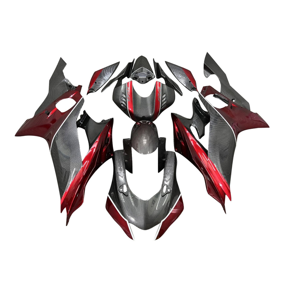Injection Verkleidung Kit Karosserie Kunststoff ABS fit Für Yamaha YZF-R6 2017-2023
