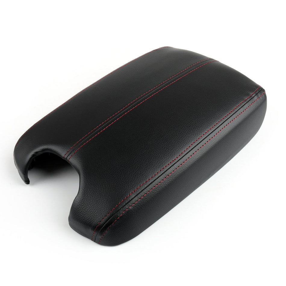2008–2012 Honda Accord Leder Mittelkonsole Armlehne Deckel Abdeckung schwarz