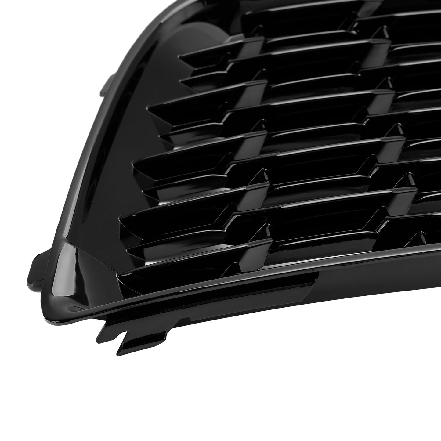 2018-2022 Audi Q5 Mesh 2PCS Front Sto?stange Abdeckung Grill Grille Lünette Einsatz