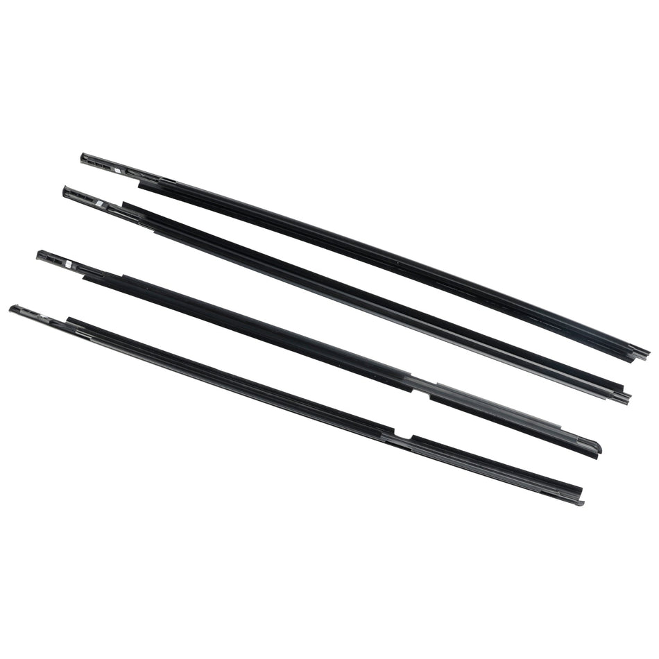 4 stücke ?u?ere Tür Glas Weathers Moulding Für Toyota Yaris Vitz 2005-2010