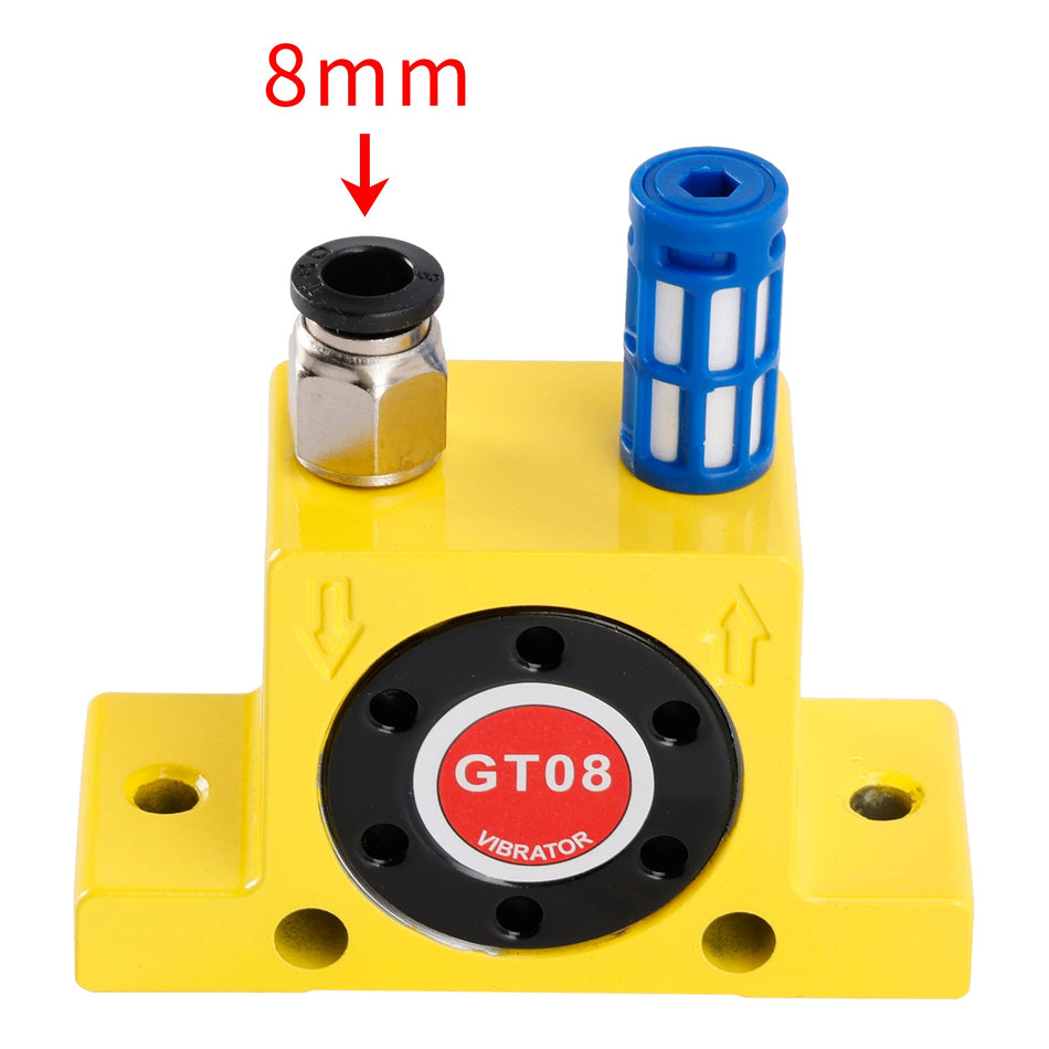 Pneumatische Turbinenvibratoren GT8/10/13/16/20/25 Leiser goldener Industrievibrator