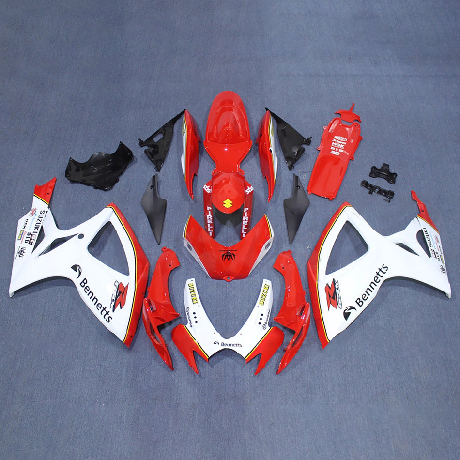 Verkleidungssatz aus ABS-Kunststoff für Suzuki GSXR 600/750 2006-2007 K6
