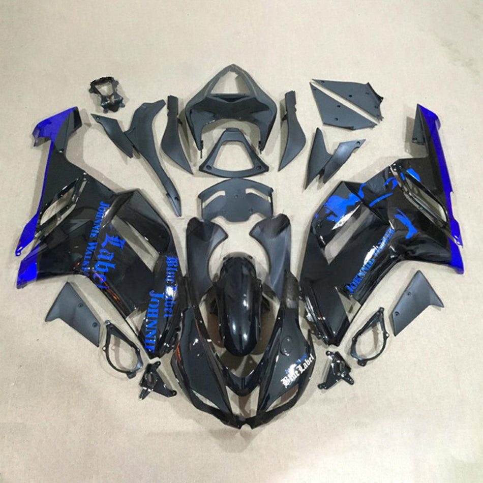 Verkleidungssatz aus ABS-Kunststoff, passend für Kawasaki ZX6R 636 (2007-2008)