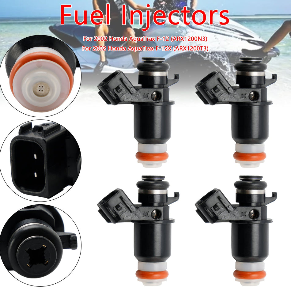 4 STüCKE 16450-HW1-672 Einspritzdüsen Für Honda AquaTrax F12 F12X 02-07 R12 R12X 03-07