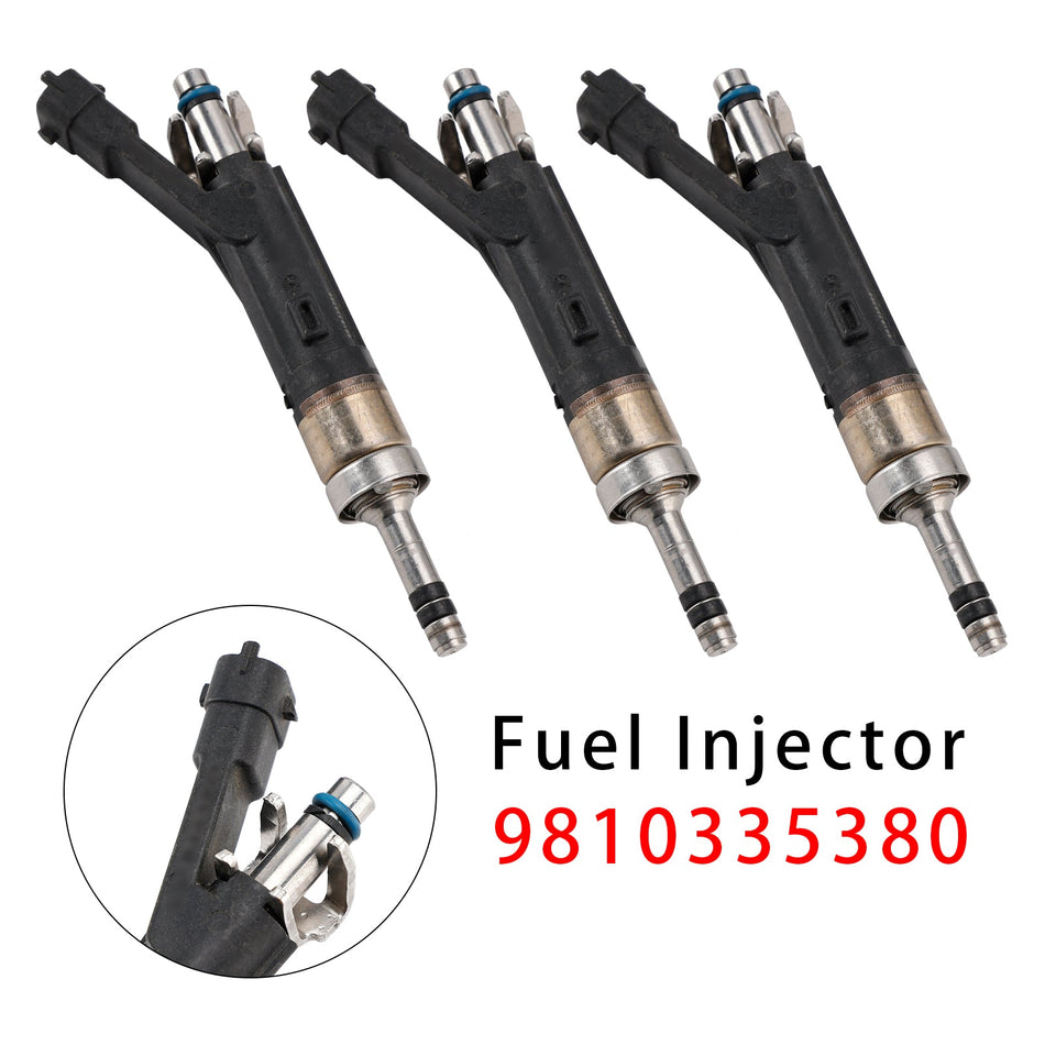 3 Stück Einspritzdüsen für Peugeot 208, 308, 3008, Citroen C3, C4, DS3, DS4, 9810335380