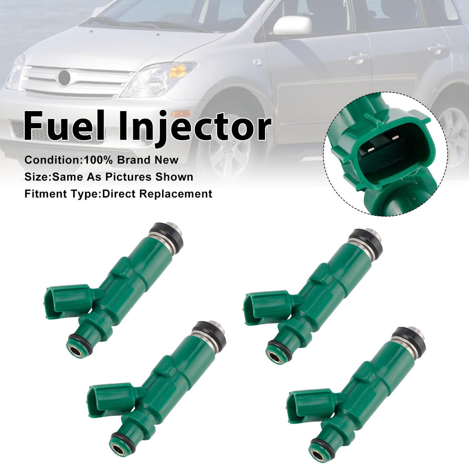 4 Stück Kraftstoffeinspritzdüsen für Scion xA 04-06 und Toyota Echo 00-05 23250-21020
