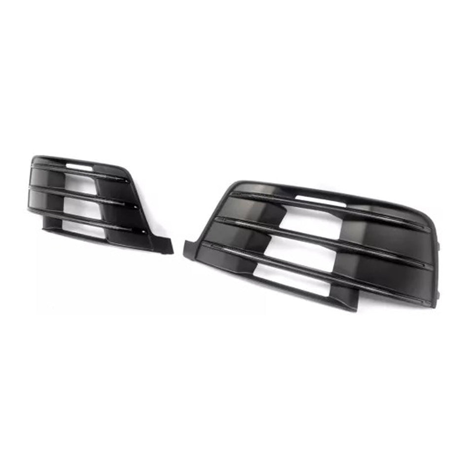 2016–2019 Audi Q7 S-Line 2 x Original Auto Frontstoßstange Nebelscheinwerfer Gitter 4M0807681D 4M0807682D