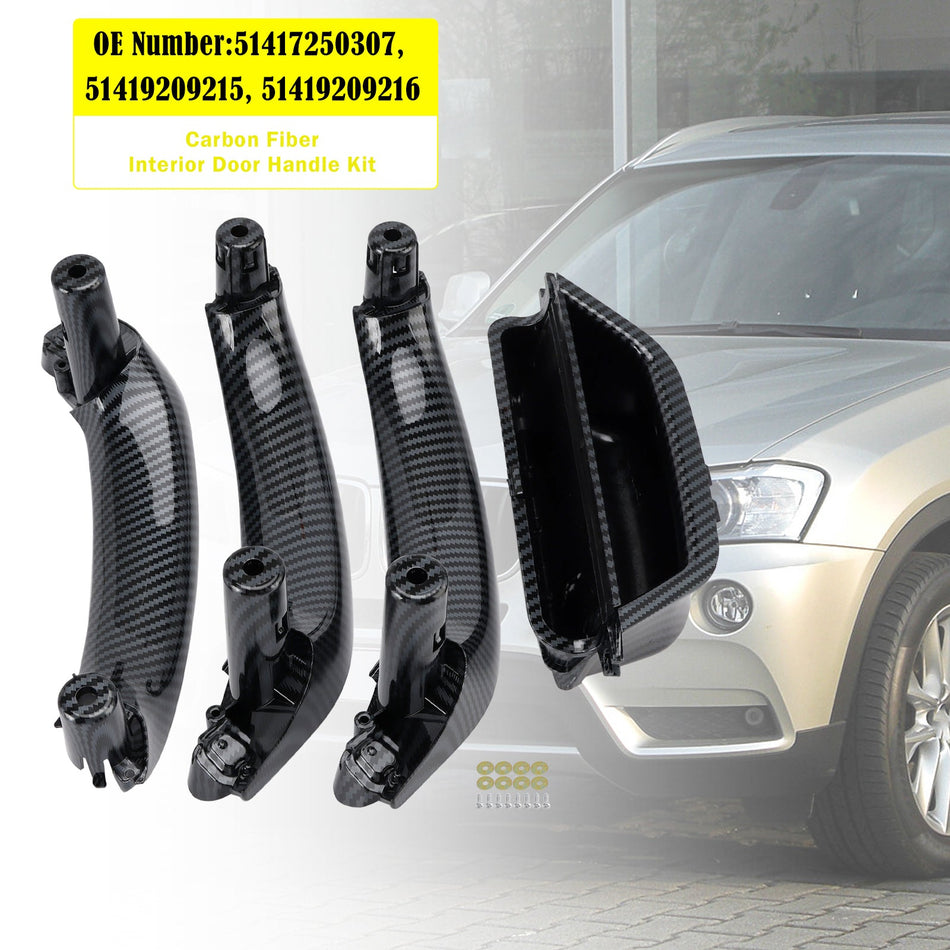 Türgriffset innen aus Kohlefaser 51417250307 für BMW X3 (F25) X4 (F26)