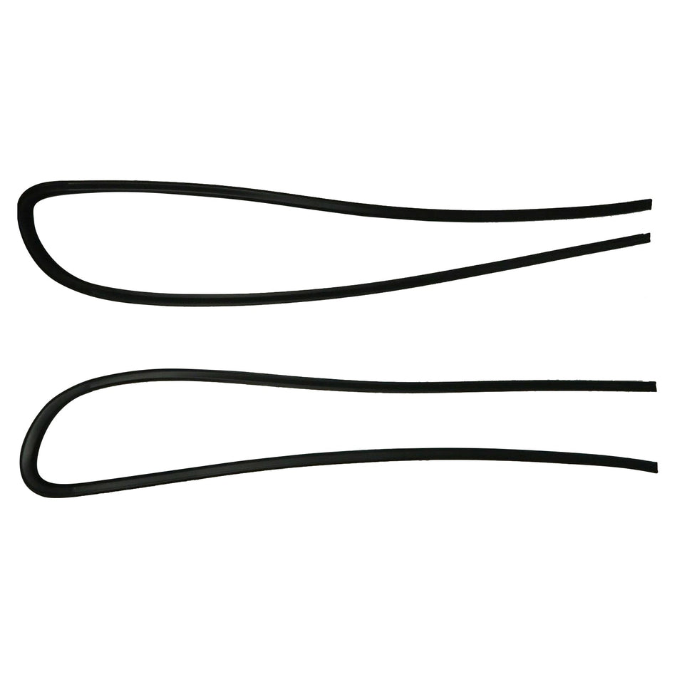 1988-1991 HONDA CR-X CRX EF8 2-teilige Fensterglasleiste rechts &amp; links 73810-SH2-003 73860SH2003