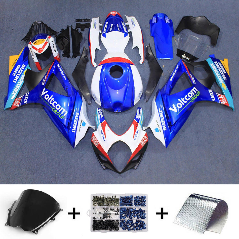 Verkleidungssatz aus ABS-Kunststoff für Suzuki GSXR1000 2007-2008 K7