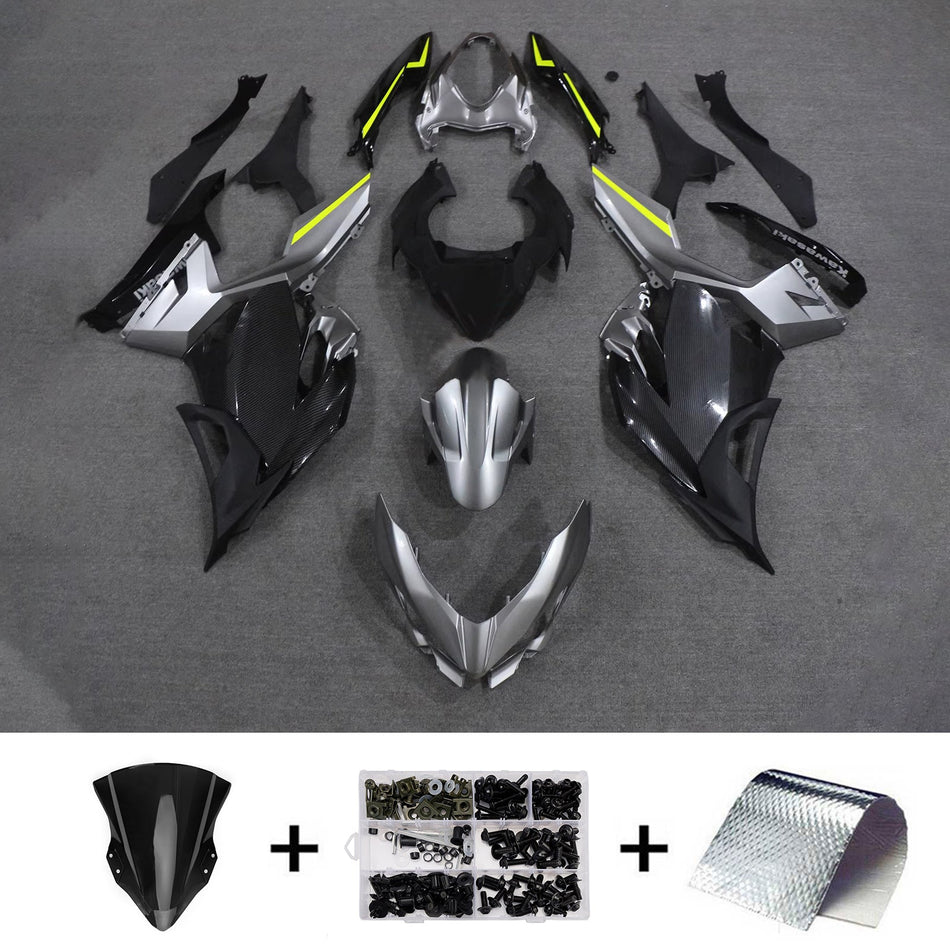 Verkleidungssatz aus ABS-Kunststoff, passend für Kawasaki EX400 Ninja400 2018-2024