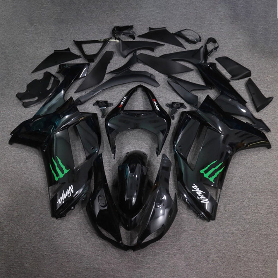 Verkleidungssatz aus ABS-Kunststoff, passend für Kawasaki ZX6R 636 (2007-2008)