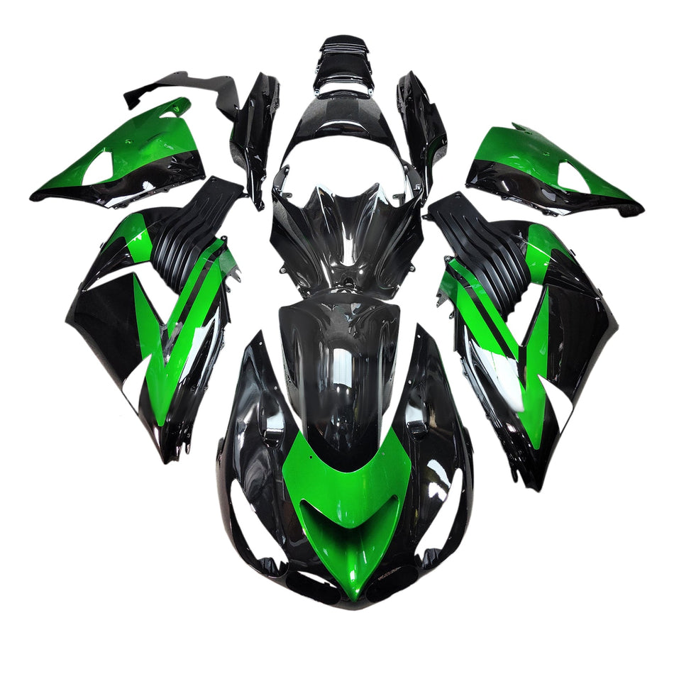 Injection Verkleidung Kit Karosserie fit Für Kawasaki ZX14R ZZR1400 2006-2011