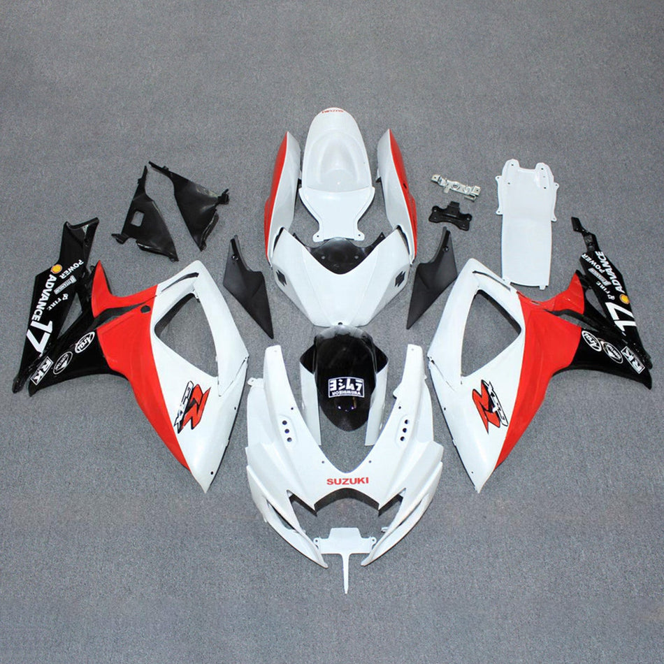 Verkleidungssatz aus ABS-Kunststoff für Suzuki GSXR 600/750 2006-2007 K6
