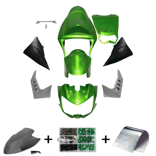 2003-2006 Kawasaki Z1000 Einspritzverkleidungssatz Karosserie Kunststoff ABS