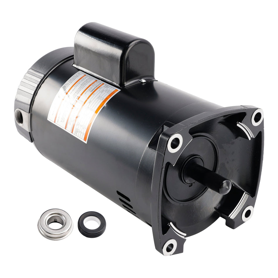 B2840 B840 2,5 PS 230 V Pool-Pumpenmotor 56Y Rahmen Quadratflansch