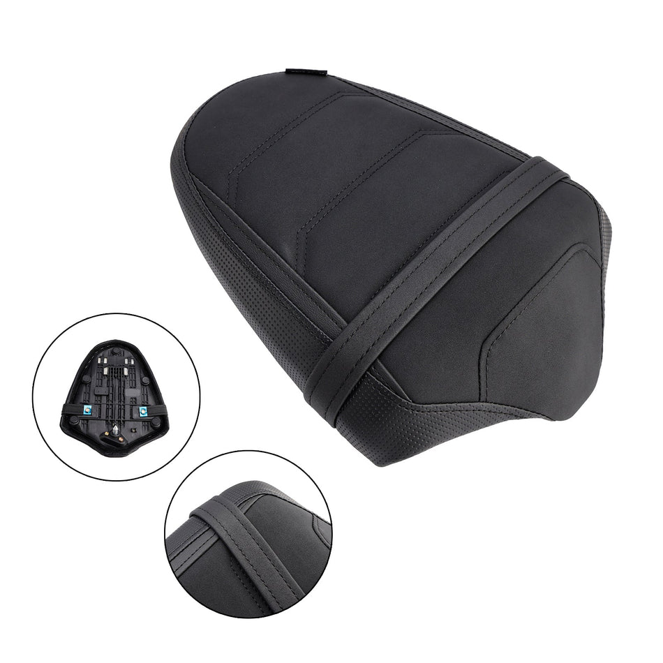 2024–2025 Triumph Daytona 660 Beifahrersitz hinten Sozius Sattel flach weiß