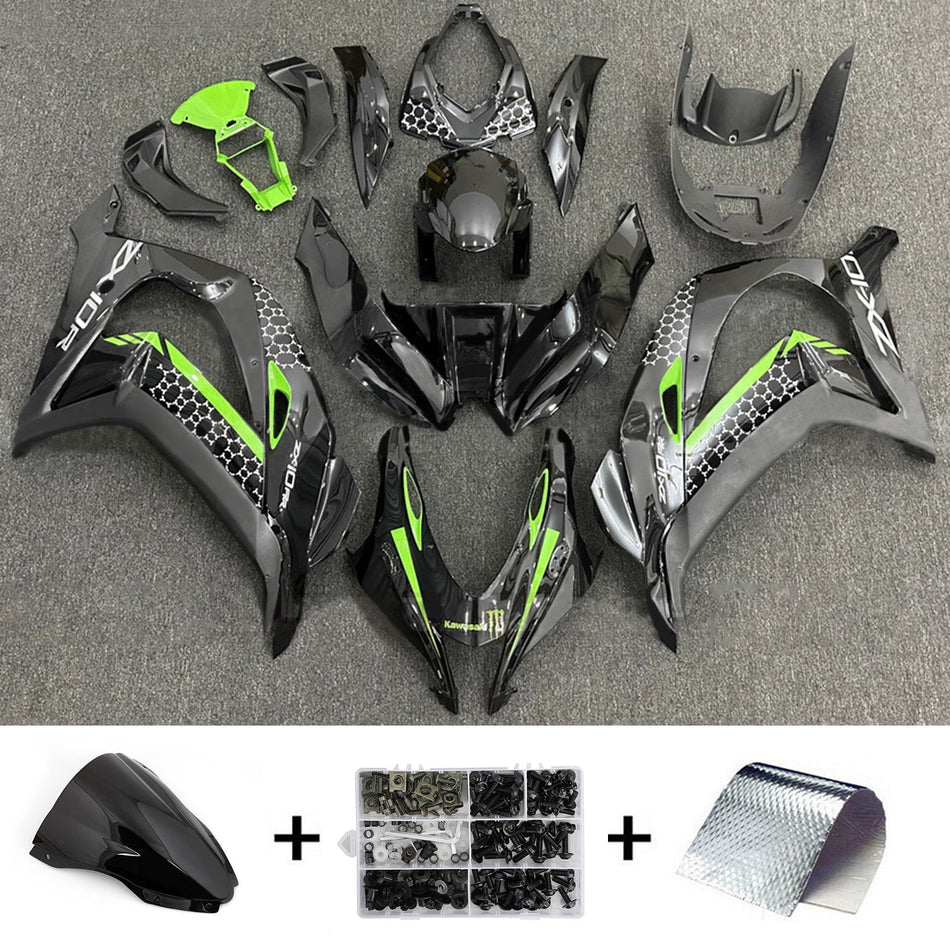 Verkleidungssatz aus ABS-Kunststoff, passend für Kawasaki ZX10R 2016-2020