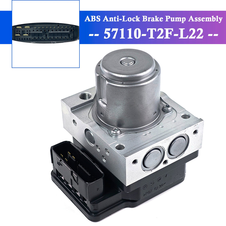 2014 Honda Accord Sport 2,4 l ABS Antiblockiersystem Bremspumpenbaugruppe 57110-T2F-L22