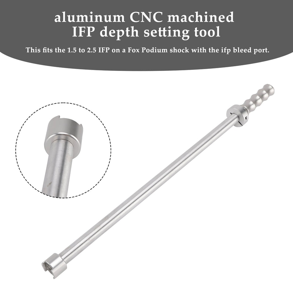 RZR Turbo X3 Einstellbares IFP-Tiefeneinstellungs-/Entfernungswerkzeug für Fox Podium 2.0-Stoßdämpfer