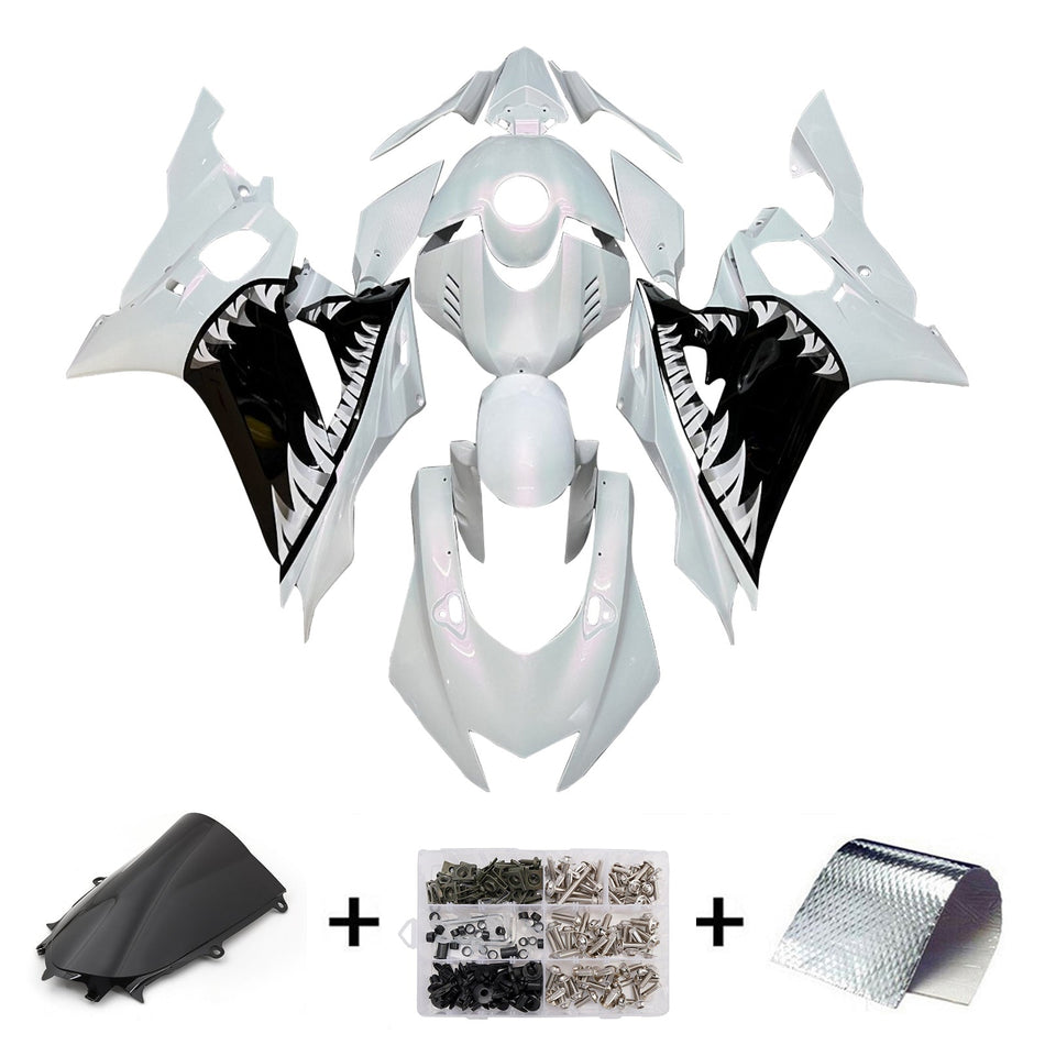 Injection Verkleidung Kit Karosserie Kunststoff ABS fit Für Yamaha YZF-R6 2017-2023