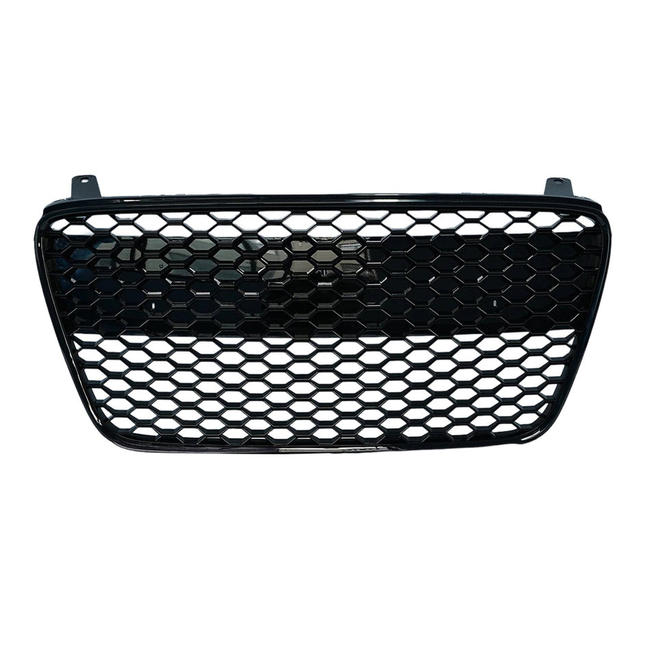 Frontgrill im Henycomb-Design für Audi R8 (2012), glänzend schwarz