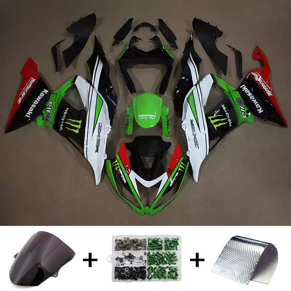 Verkleidungssatz aus ABS-Kunststoff, passend für Kawasaki ZX6R 636 (2013–2018)