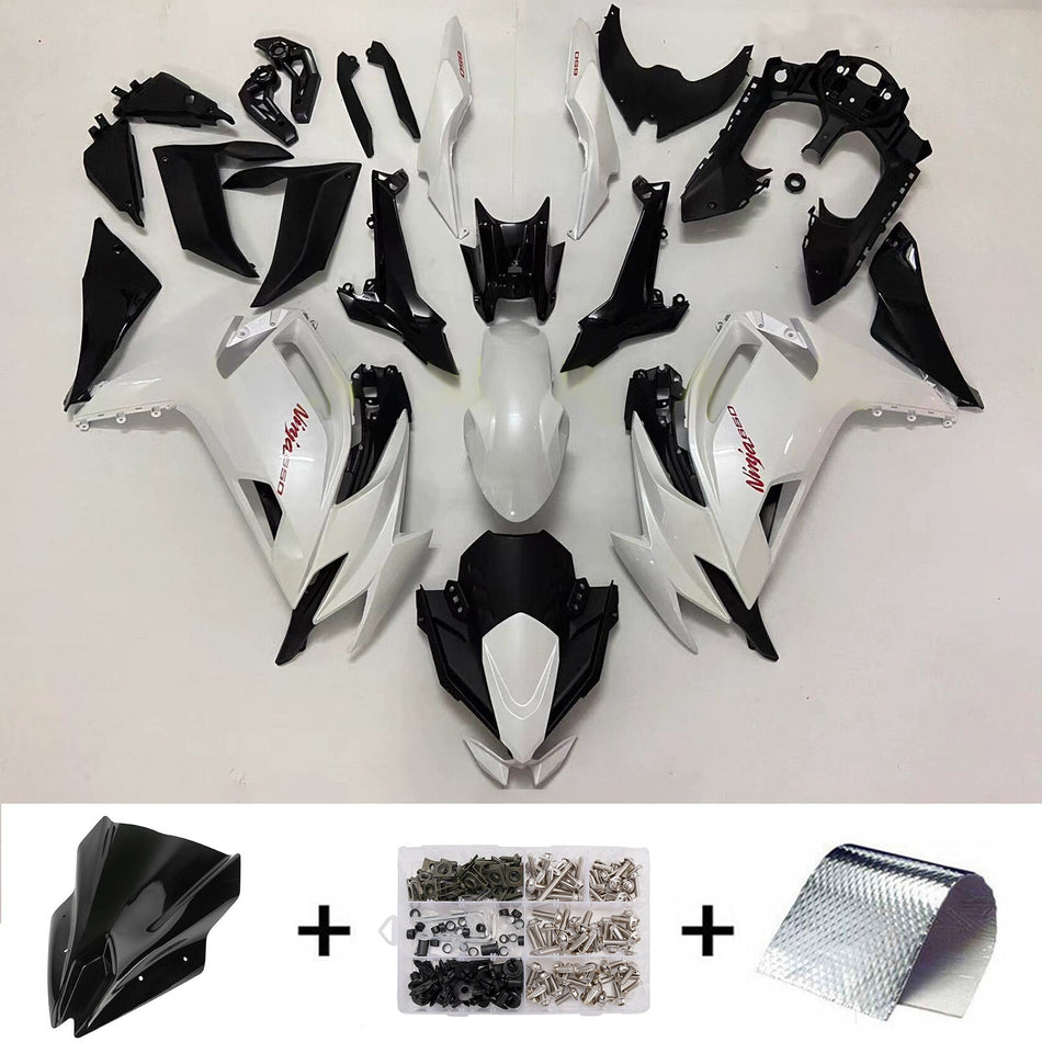 Verkleidungssatz aus ABS-Kunststoff, passend für Kawasaki ER-6F Ninja650R 2017-2019