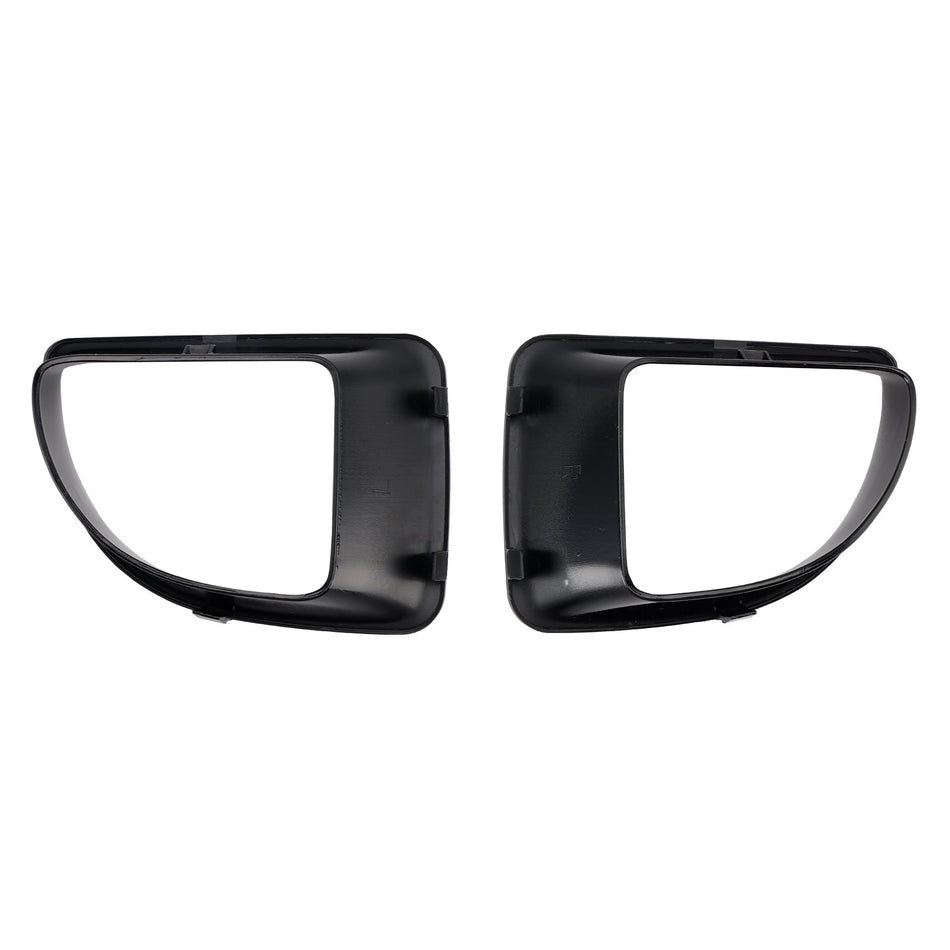 Glänzend schwarzer Frontluftkanalrahmen passend für Mini R55 R56 R57 R58 R59 JCW S 51117255117 51117255119