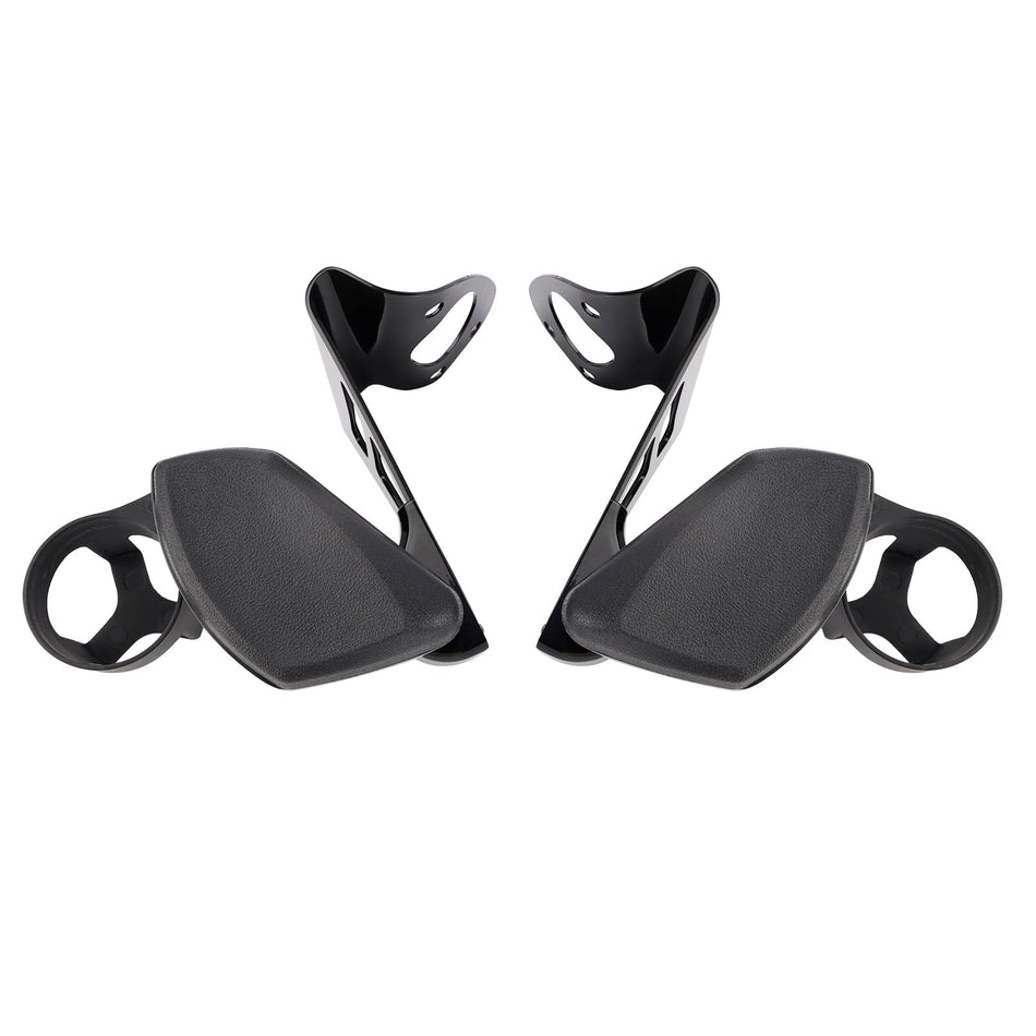 2014-2024 ouring Electra Glides, Road Glide Ultra &amp; Tri Glides Passagier Armlehne w/Getränkehalter
