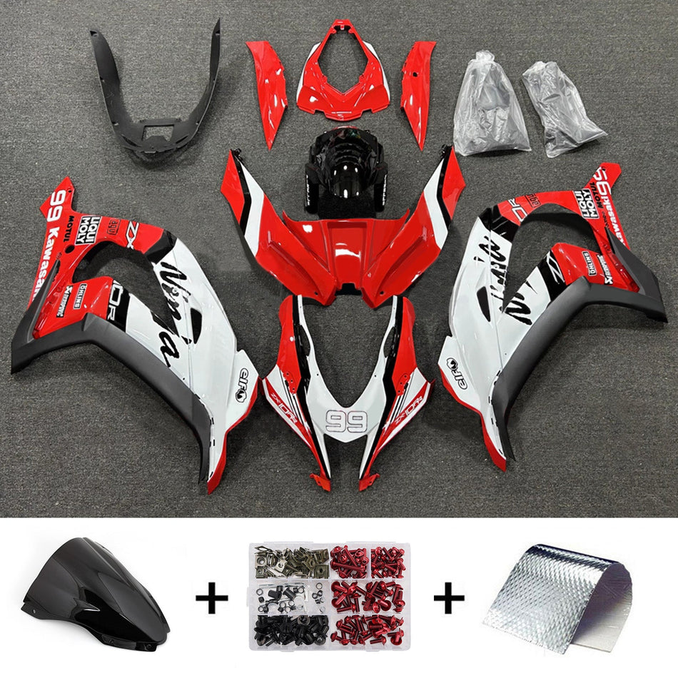 Verkleidungssatz aus ABS-Kunststoff, passend für Kawasaki ZX10R 2016-2020