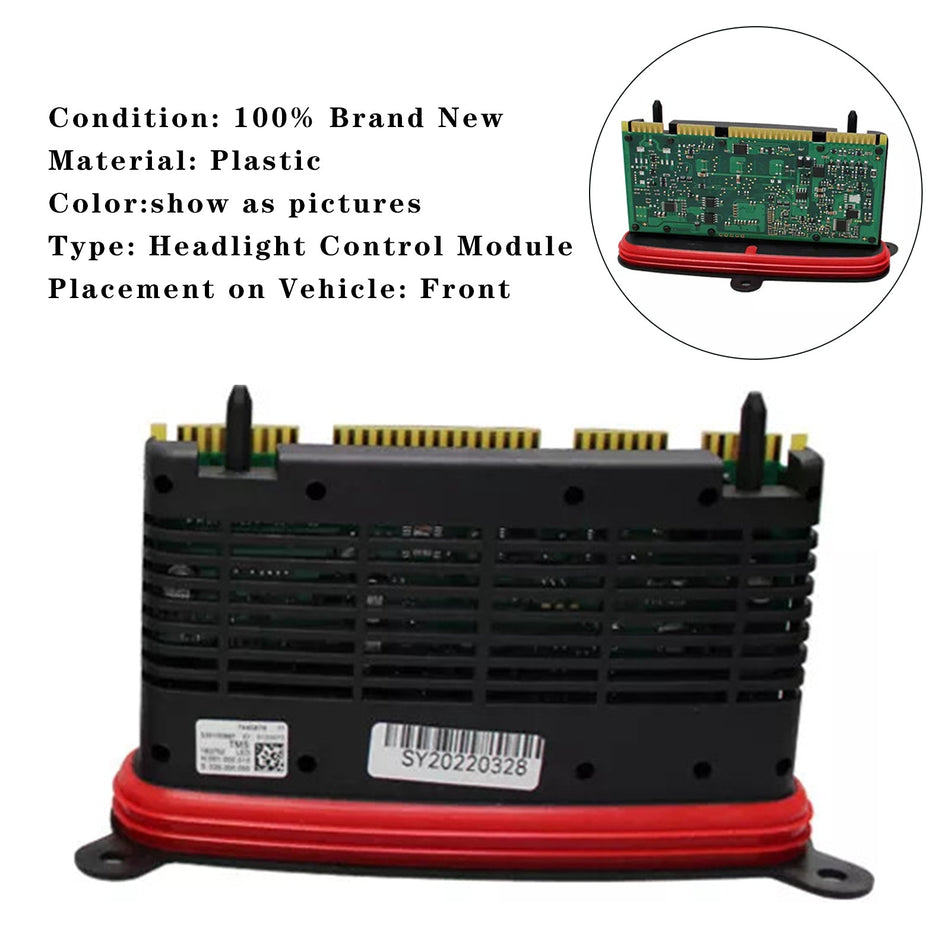 08/2012-02/2017 BMW 5&#39; F07 GT LCI Scheinwerfer-Treibermodul-Steuerung 63117440878