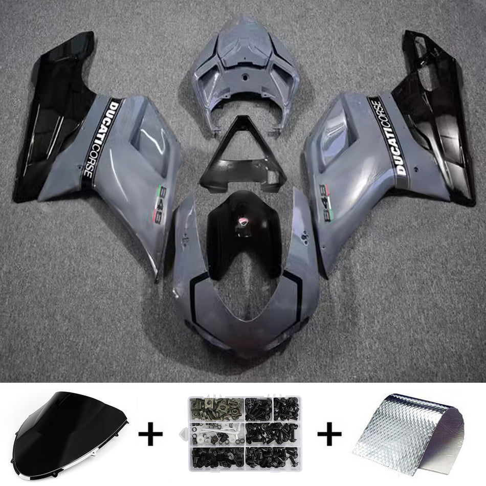 2007-2011 Ducati 1098 1198 848 Verkleidungssatz Karosserie ABS