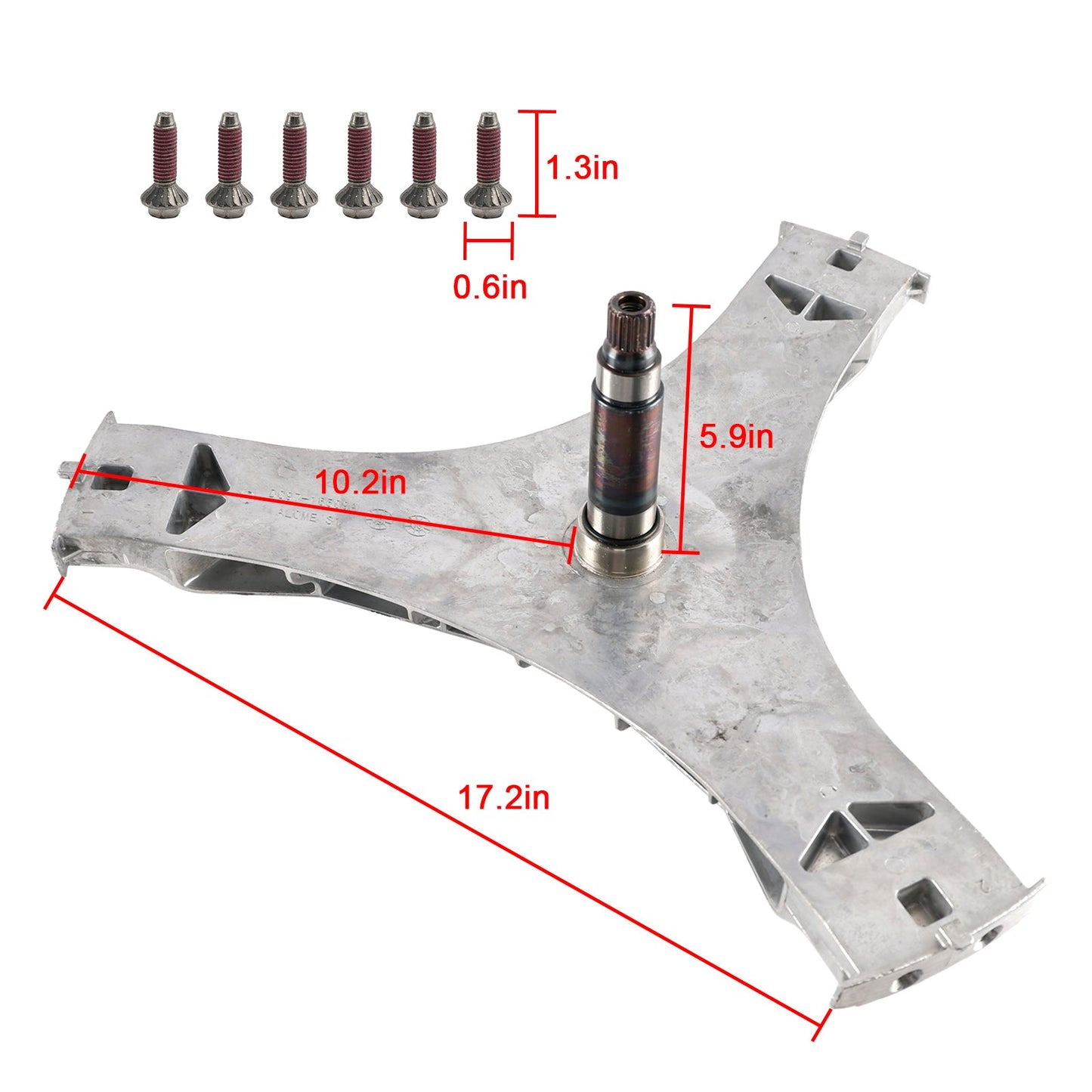 Unterlegscheibenflanschwellenbaugruppe für Samsung DC97-16509B DC60-40137A DC69-00804A