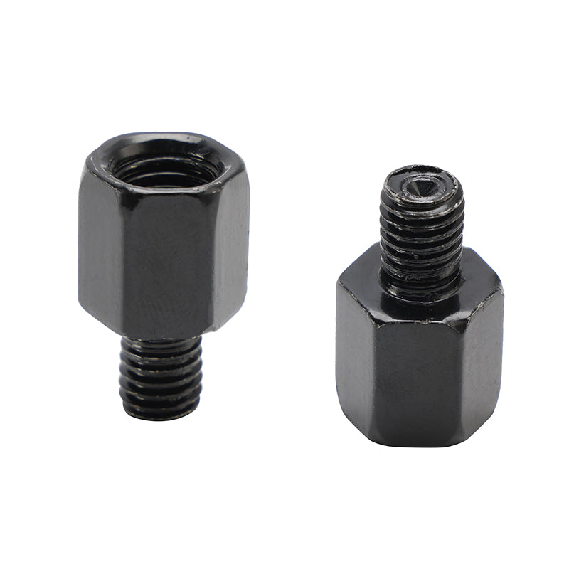 2 universell passende Spiegeladapter für Motorrad und Roller, 10 mm Rückspiegel auf 8 mm Standard
