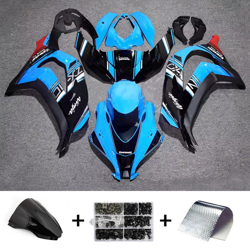 Verkleidungssatz aus ABS-Kunststoff, passend für Kawasaki ZX10R 2016-2020