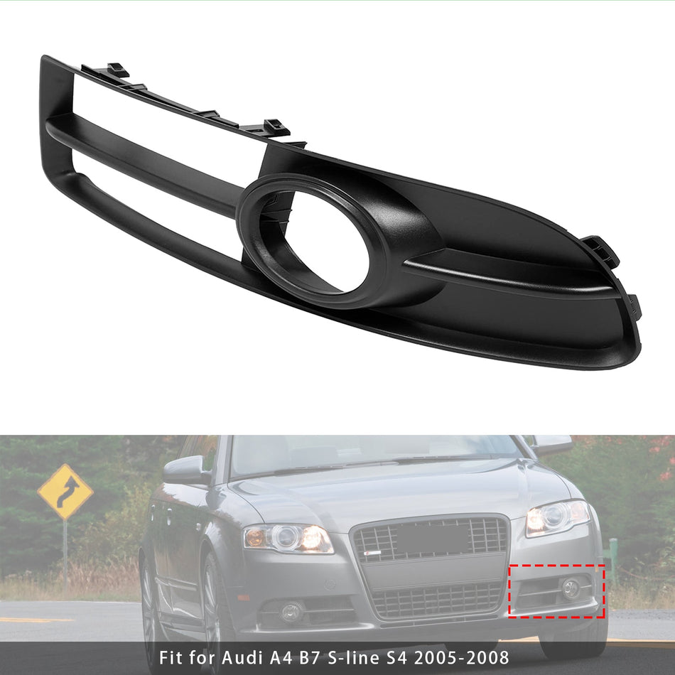 2005–2008 Audi A4 B7 S-Line S4 vorne links Stoßstangengrill Nebelscheinwerfer Grill
