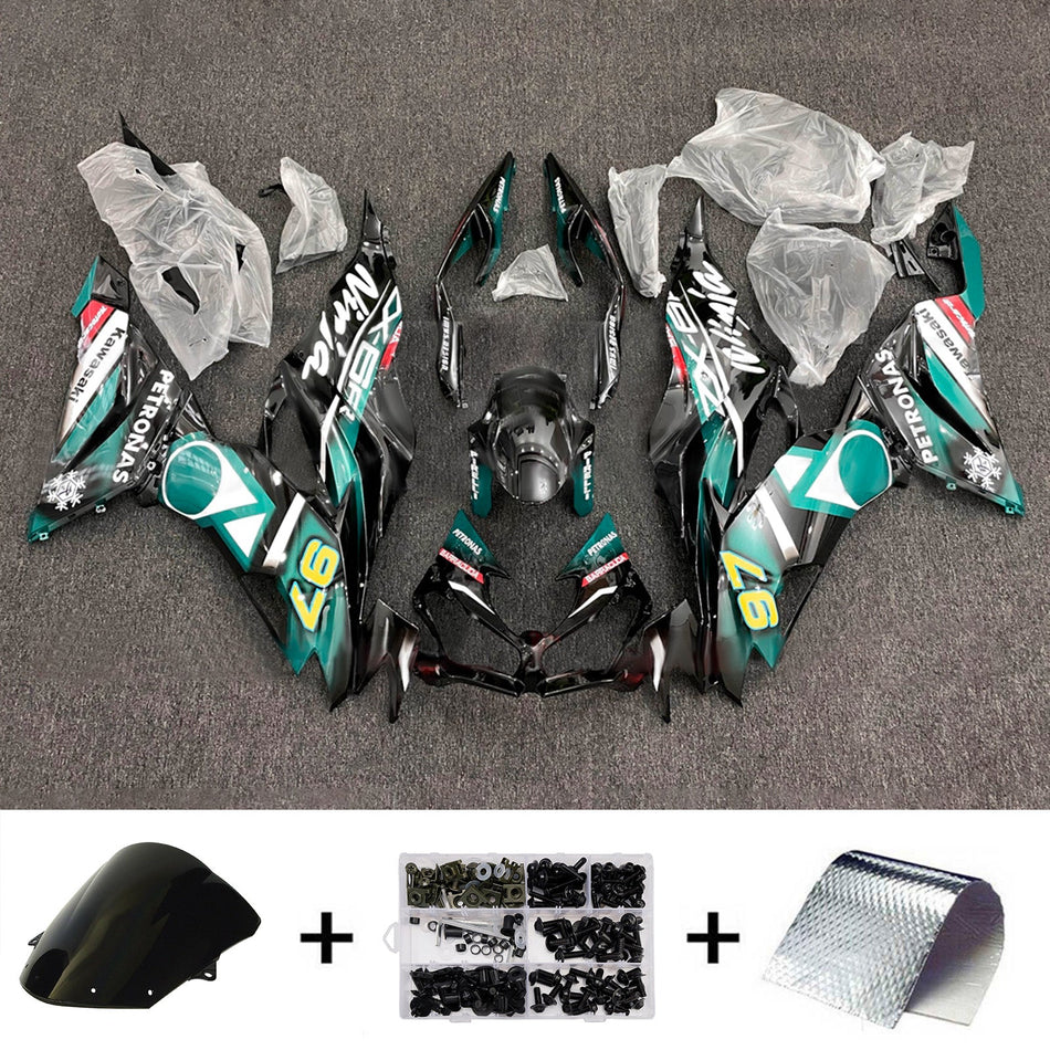 Verkleidungssatz aus ABS-Kunststoff, passend für Kawasaki ZX6R 2019-2023